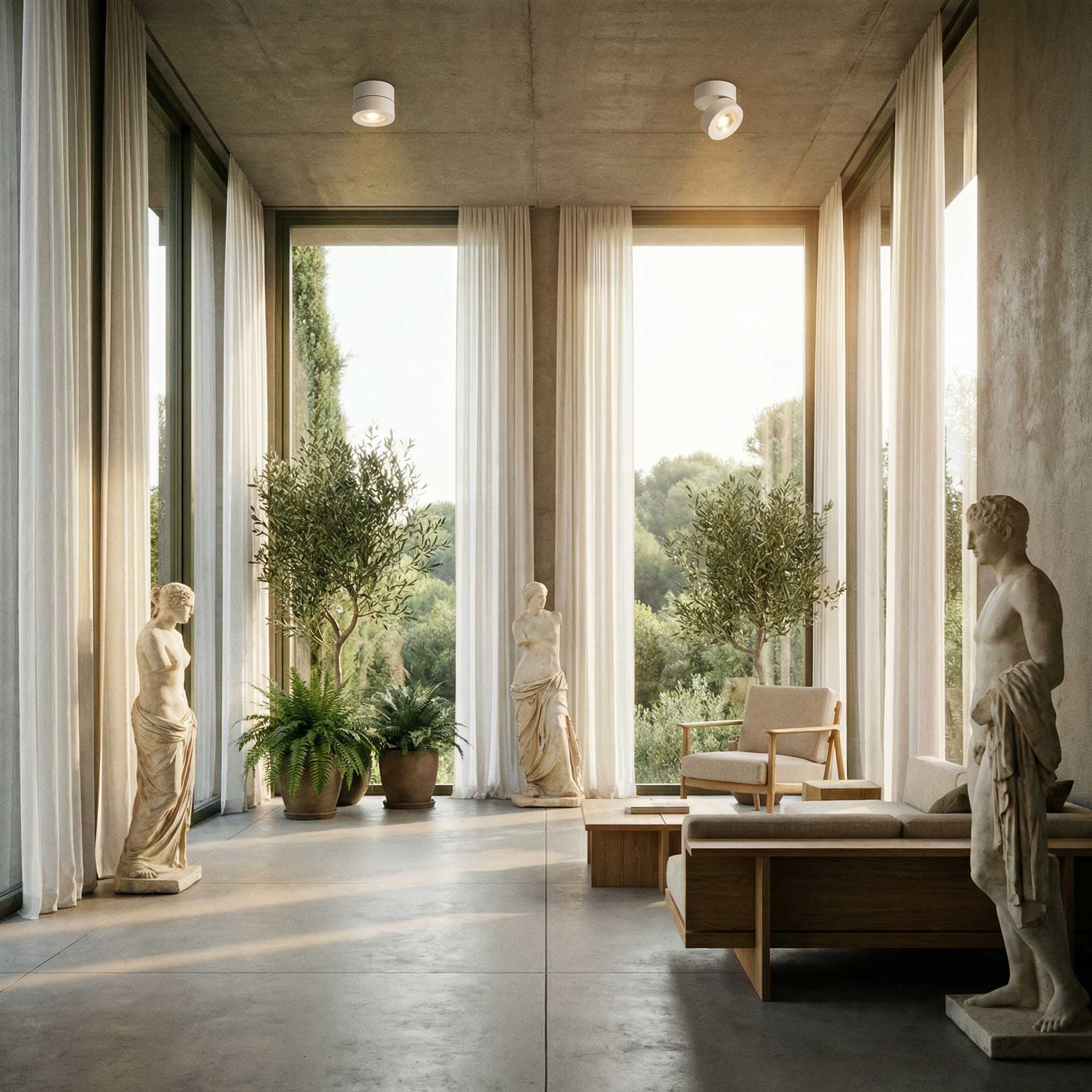 Rotex LED-Leuchte drehbar Ra>90