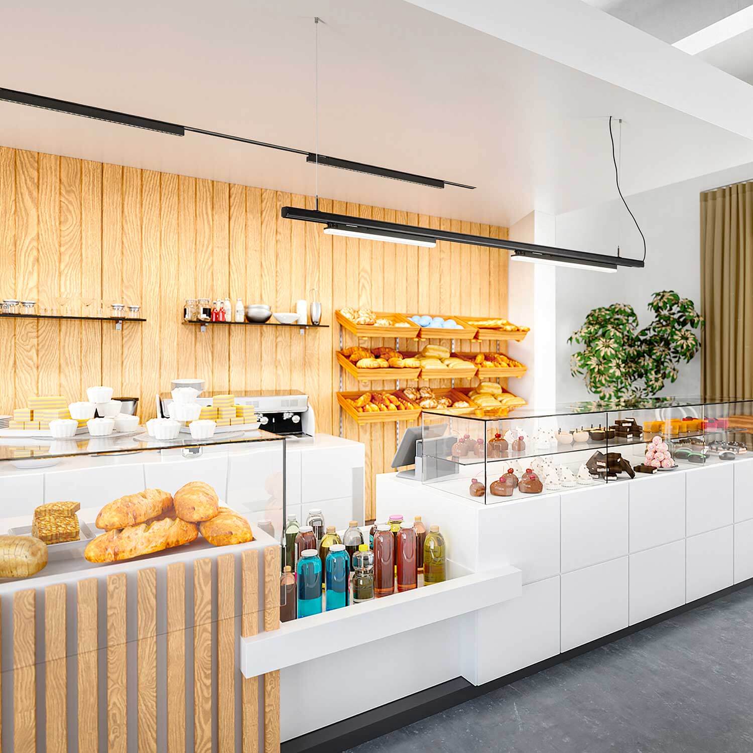 Ideal lux DISPLAY WIDE svítidlo do 3F lišty bílé