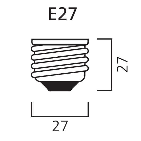 LED žárovka Sylvania RETRO E27 11.2W 2700K stmívatelné