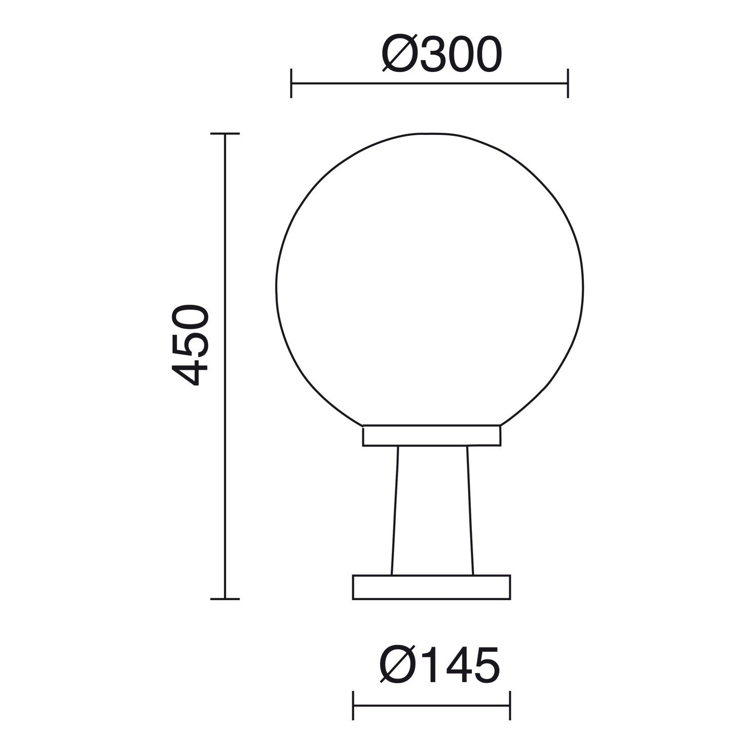 Dopo Vic E27 stojanové svítidlo
