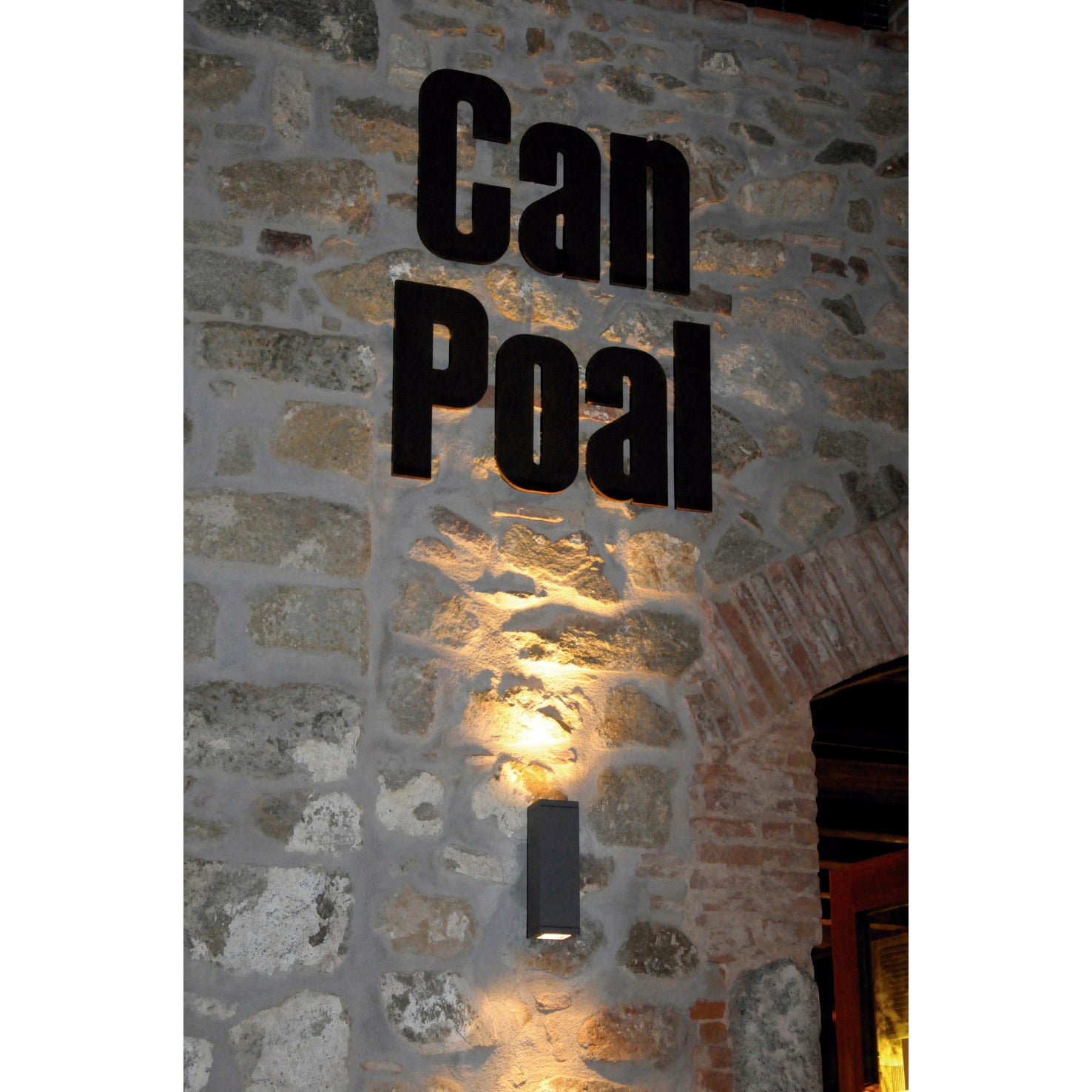 Dopo Cub up/down GU10 přisazené svítidlo antracitové