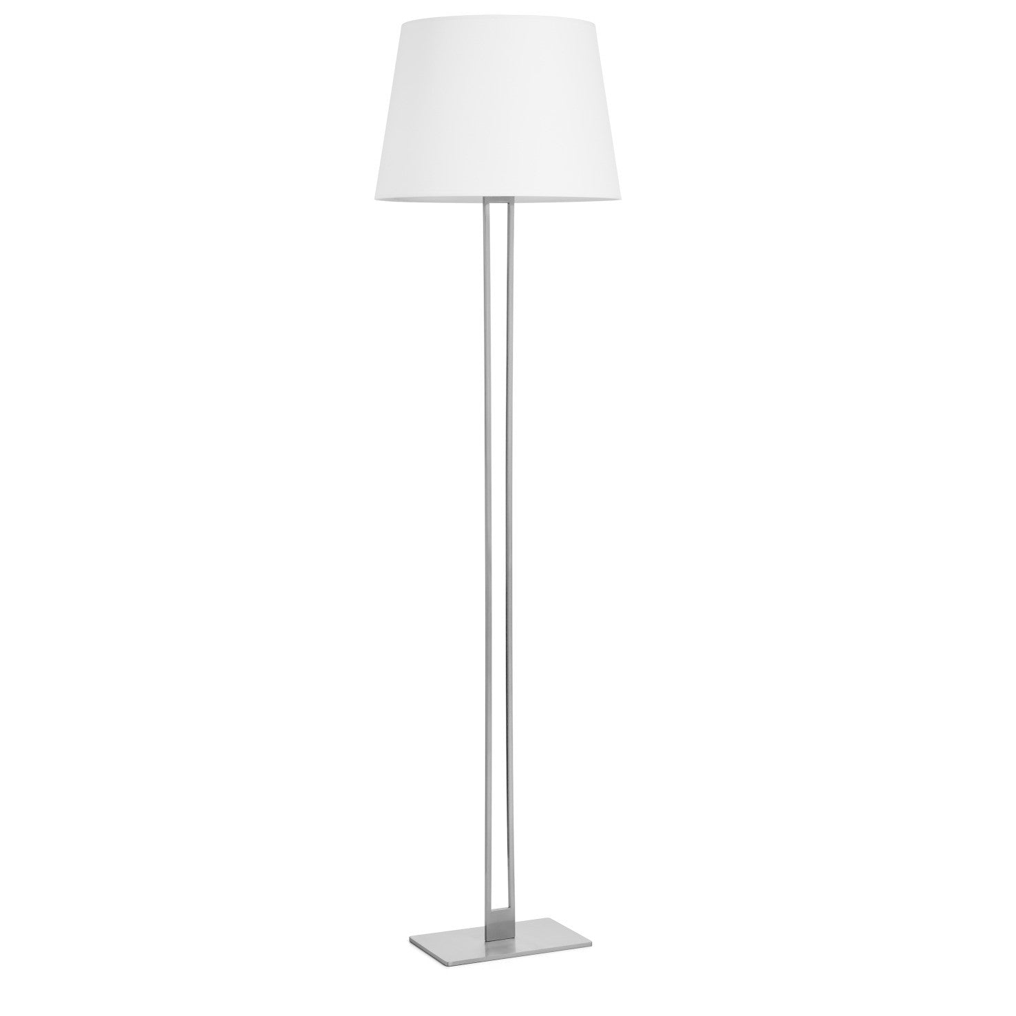 Exo Classical F E27 stojací svítidlo stříbrné