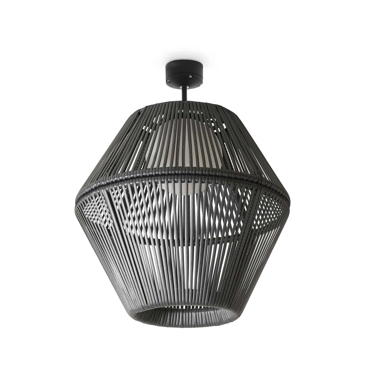 Cristher Nell E27 závěsné svítidlo antracitové