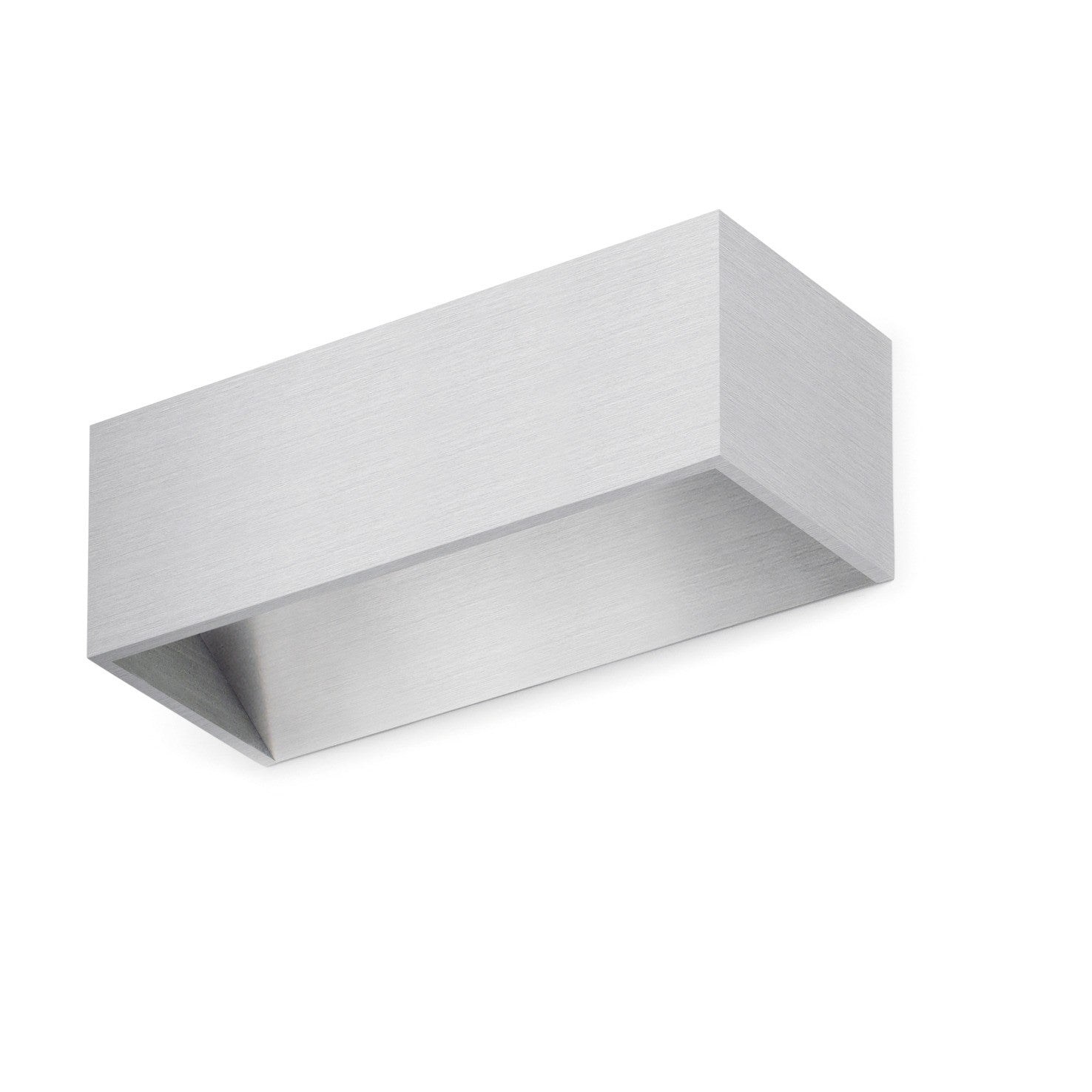 Exo Rett LED nástěnné svítidlo stříbrné