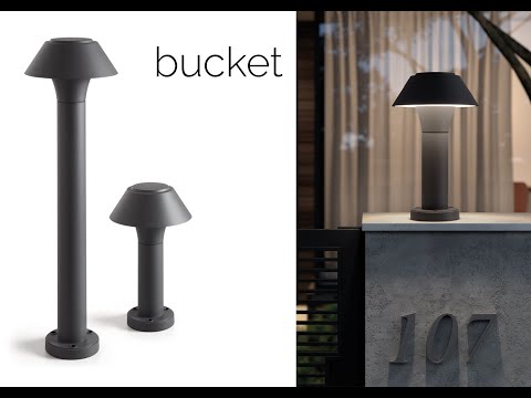 Video laden: Dopo Bucket wall LED přisazené svítidlo