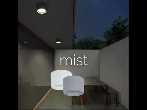 Video laden: Dopo Mist GX53 přisazené svítidlo černé