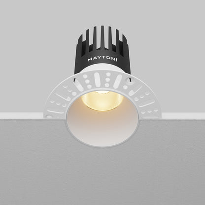Maytoni Downlight Dip LED 50° Einbau-Rundleuchte  weiß