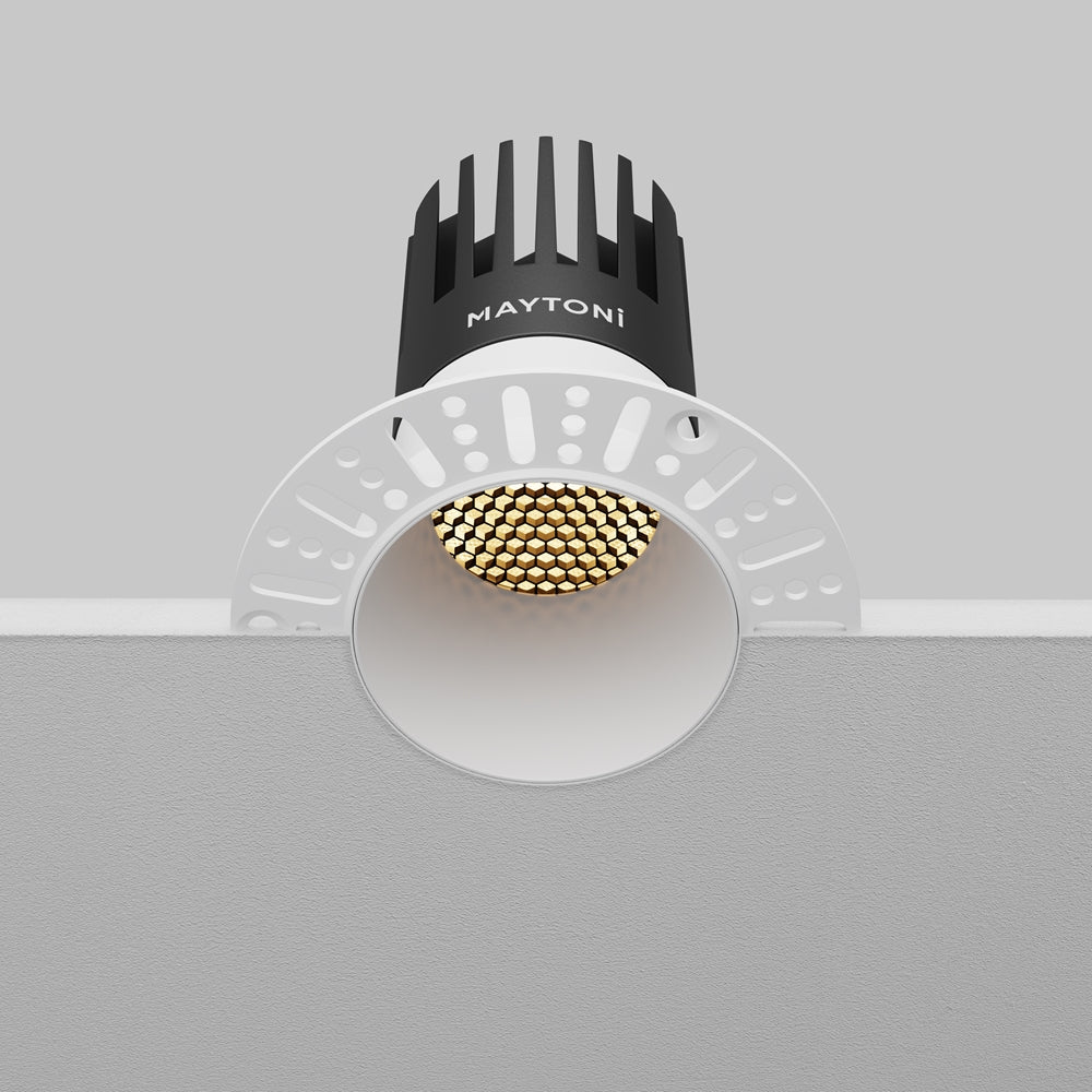 Maytoni Downlight Dip LED 50° Einbau-Rundleuchte  weiß
