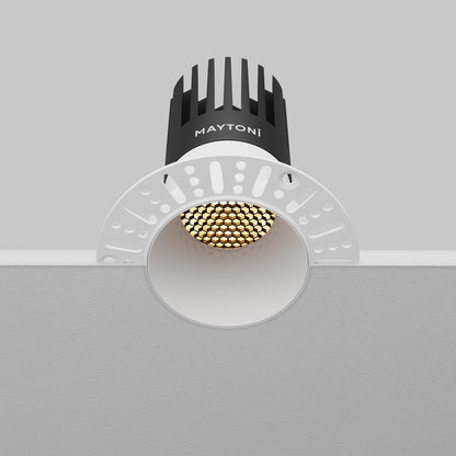 Maytoni Downlight Dip LED 50° Einbau-Rundleuchte  weiß