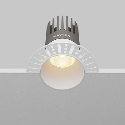 Maytoni Downlight Dip LED 50° Einbau-Rundleuchte  weiß