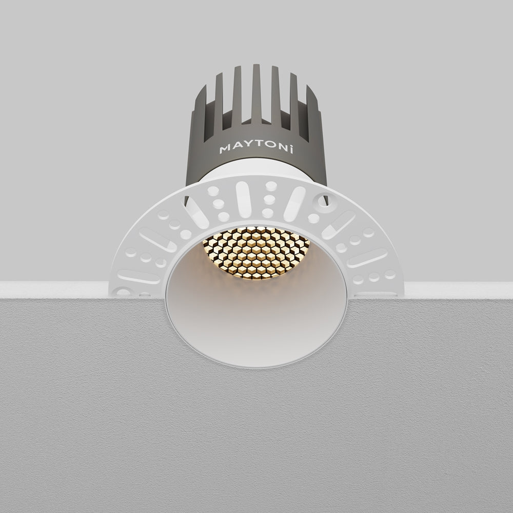 Maytoni Downlight Dip LED 50° Einbau-Rundleuchte  weiß