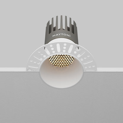 Maytoni Downlight Dip LED 50° Einbau-Rundleuchte  weiß