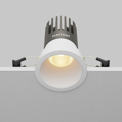 Maytoni Downlight Dip LED 50° Einbau-Rundleuchte  weiß
