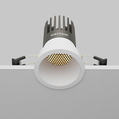 Maytoni Downlight Dip LED 50° Einbau-Rundleuchte  weiß