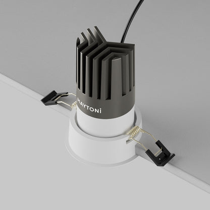 Maytoni Downlight Dip LED 50° Einbau-Rundleuchte  weiß