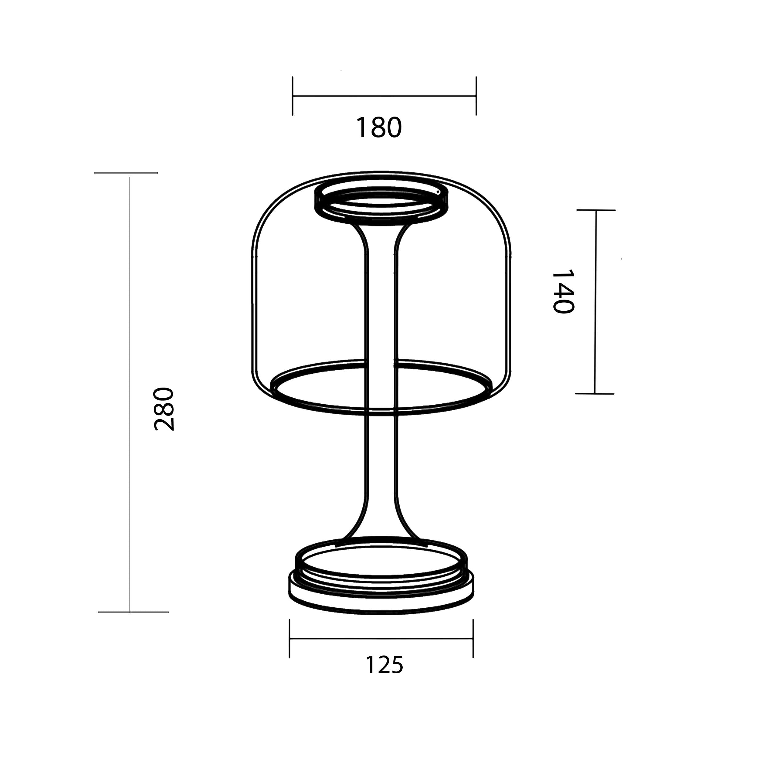 Maytoni Spirito LED Tischlampe 