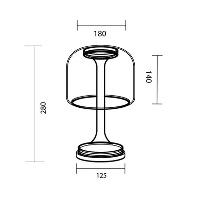 Maytoni Spirito LED Tischlampe 