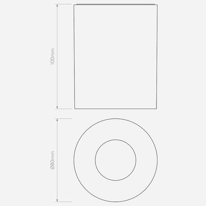 Astro Kos LED kulaté přisazené svítidlo IP65
