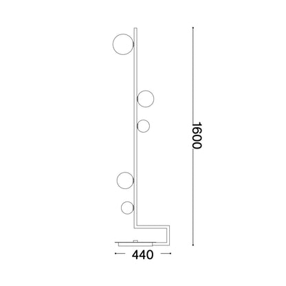 Ideal lux Birds G9 stojací lampa