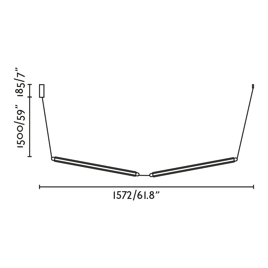 Faro Le Vita LED pendant light