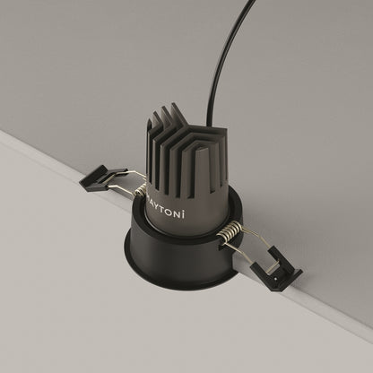 Maytoni Downlight Dip LED 50° Einbau-Rundleuchte  schwarz