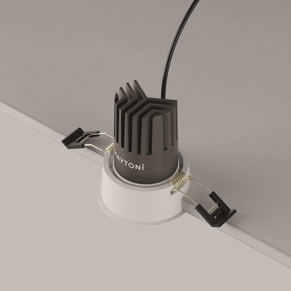 Maytoni Downlight Dip LED 50° Einbau-Rundleuchte  weiß