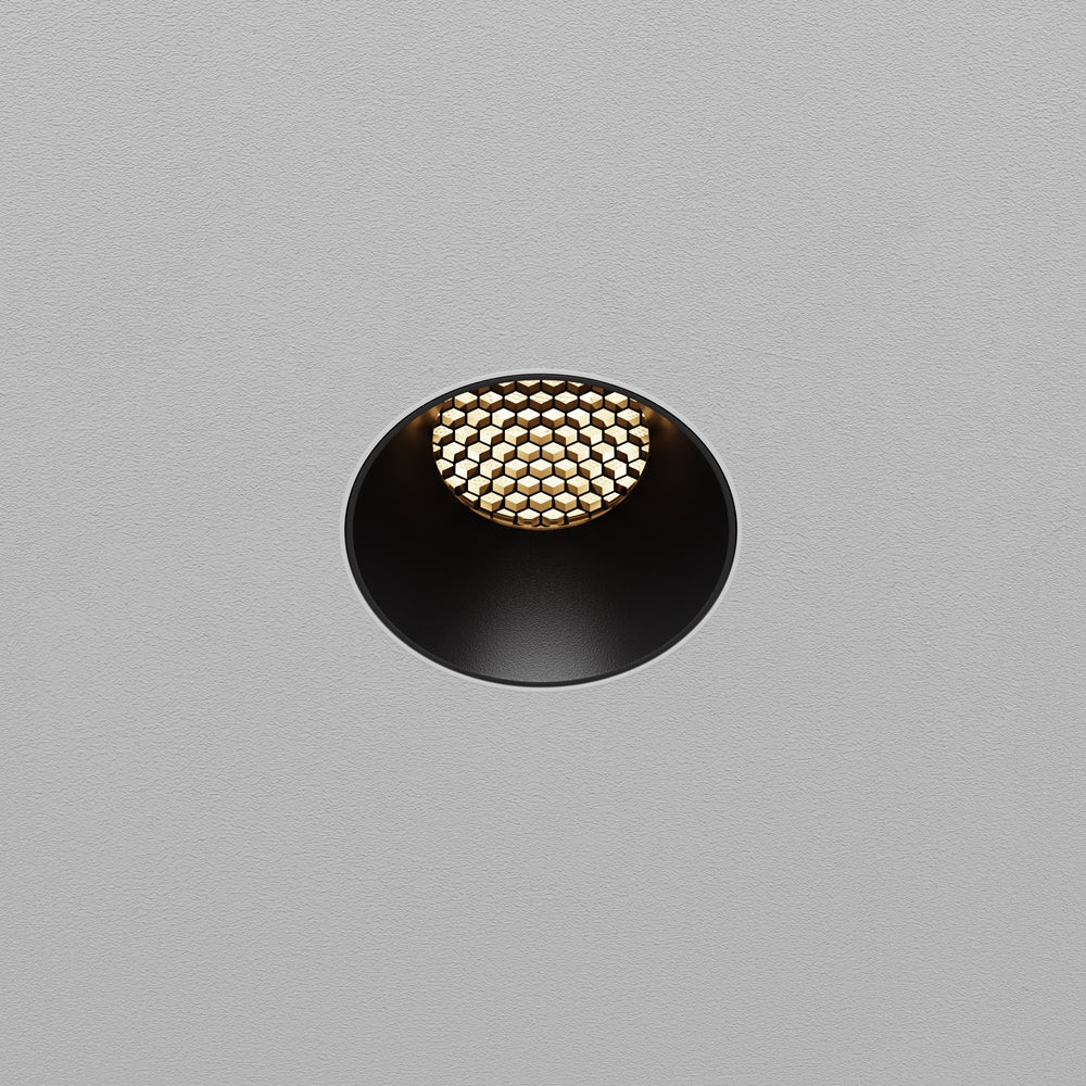 Maytoni Downlight Dip LED 50° Einbau-Rundleuchte  schwarz