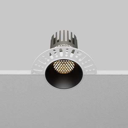 Maytoni Downlight Dip LED 50° Einbau-Rundleuchte  schwarz