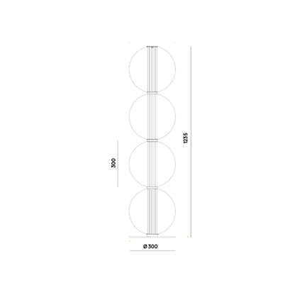 Aromas Ludo LED Stehlampe 