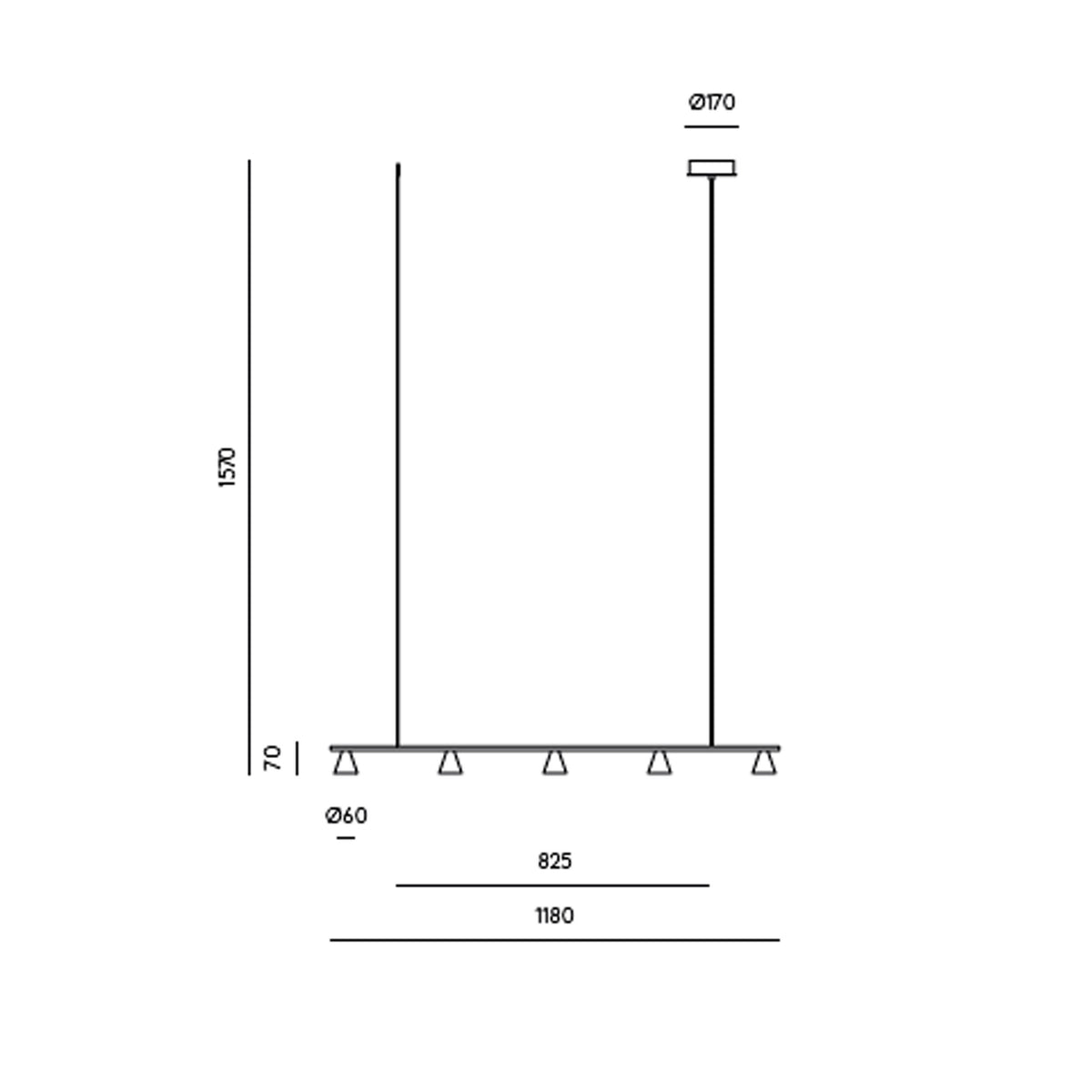 Aromas Lyb LED Hängeleuchte 