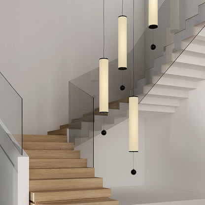 Aromas Nooi L T8 závěsné svítidlo lněné