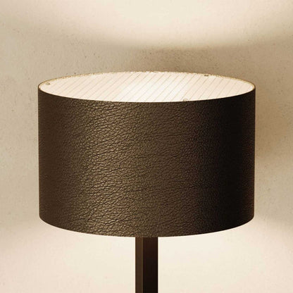Aromas Rems E27 stojací kožené svítidlo
