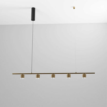 Aromas Tea LED závěsné svítidlo s pěti světli