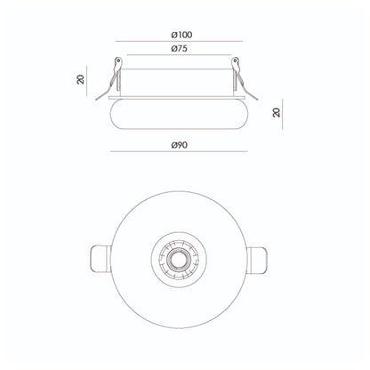 Aromas Mart LED Aufputz-