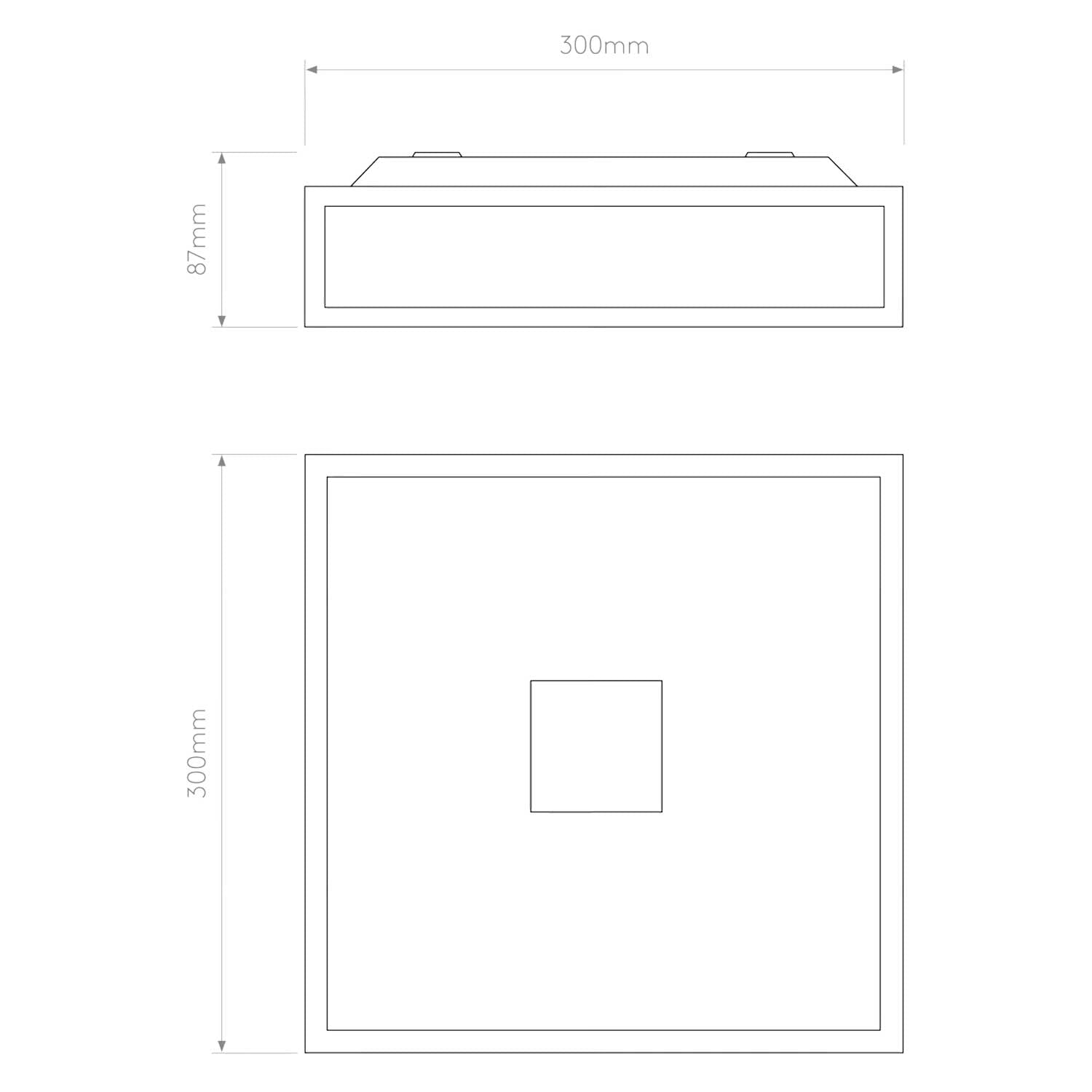 Astro Mashiko E27 stropní svítidlo IP44