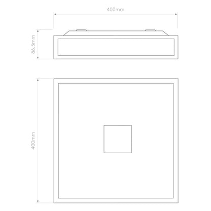 Astro Mashiko E27 stropní svítidlo IP44
