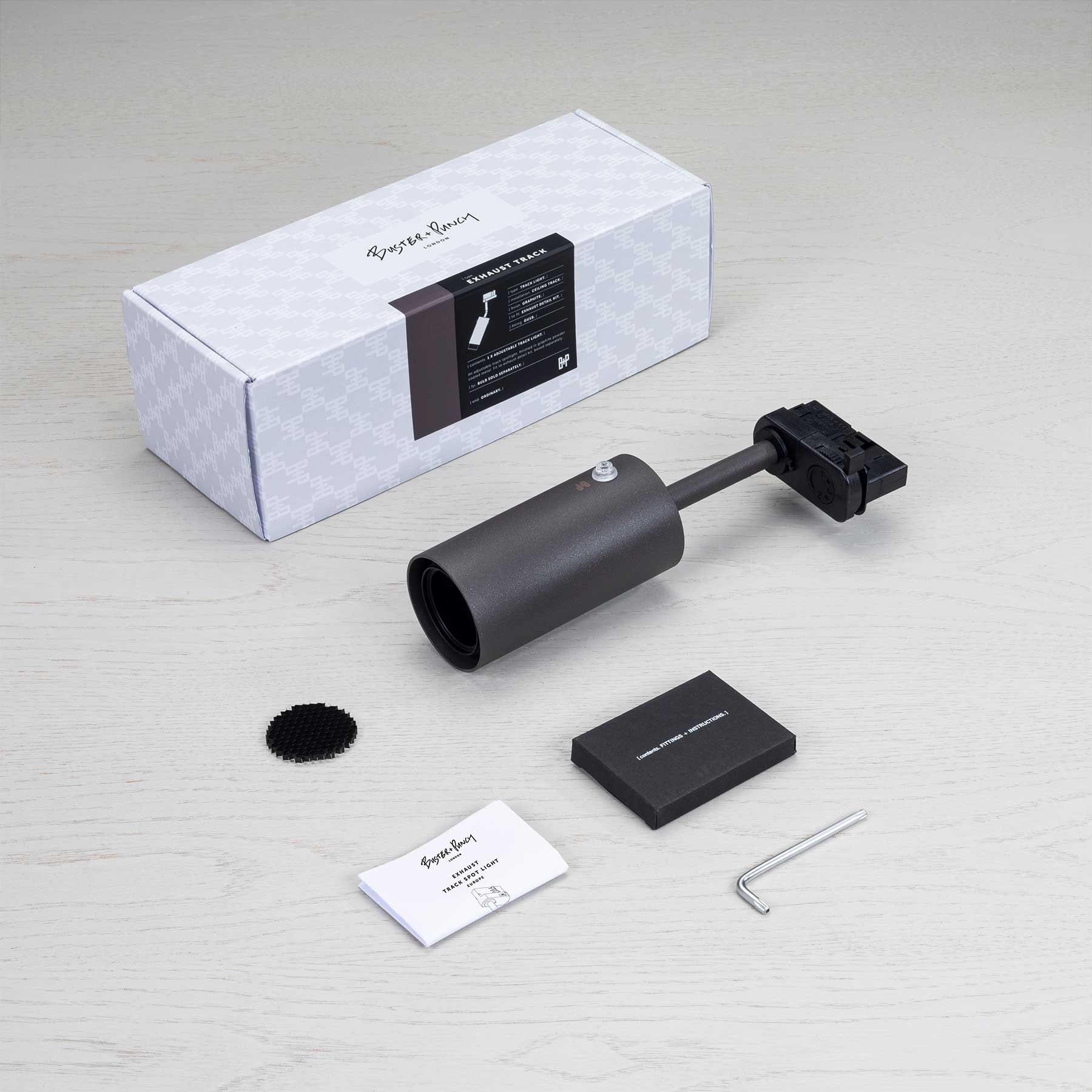 Buster & Punch Exhaust Linear GU10 svítidlo pro 3F lištu