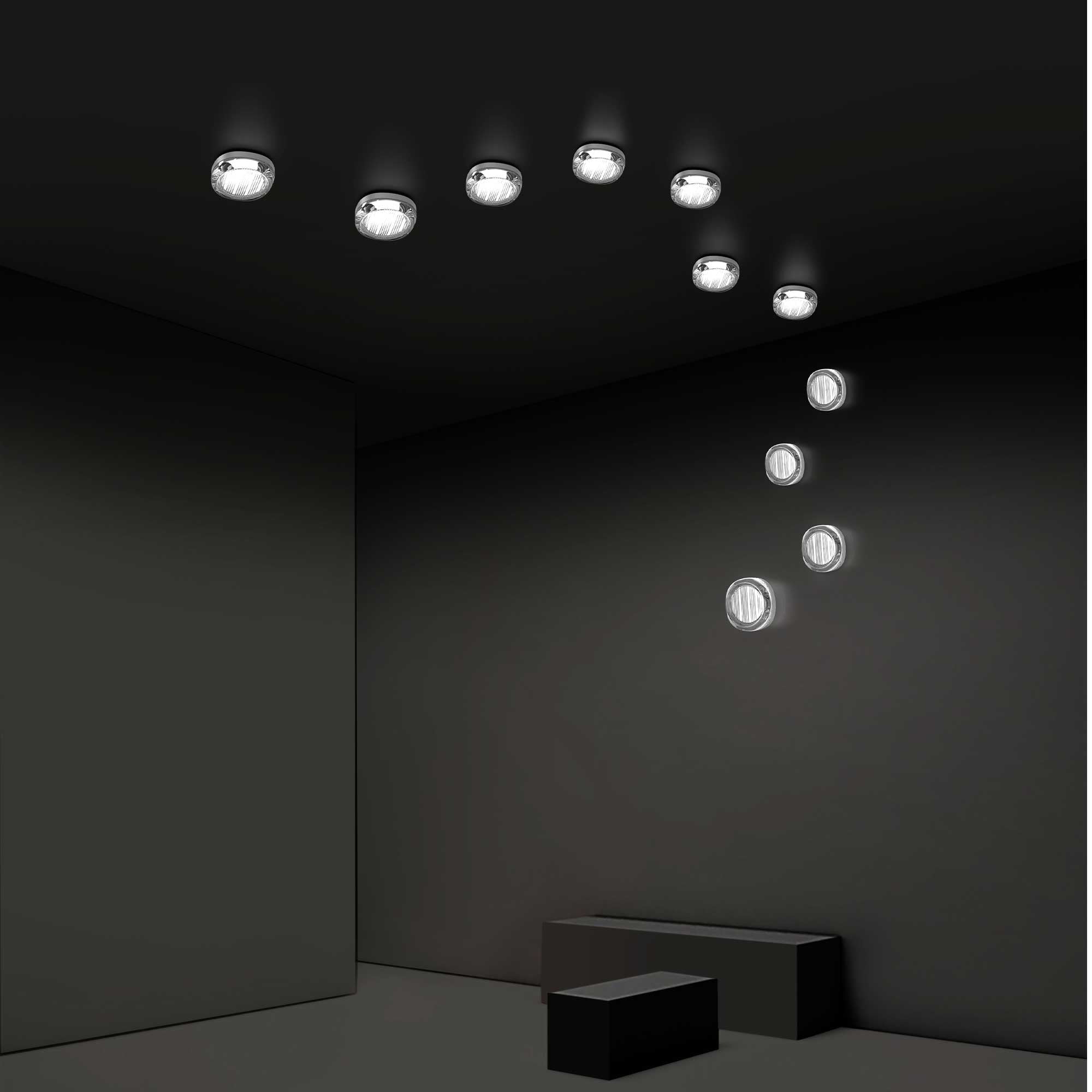 Clario LED přisazené skleněné svítidlo Ra>90 IP65