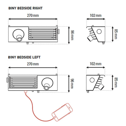 DCW éditions Biny  für das Bett