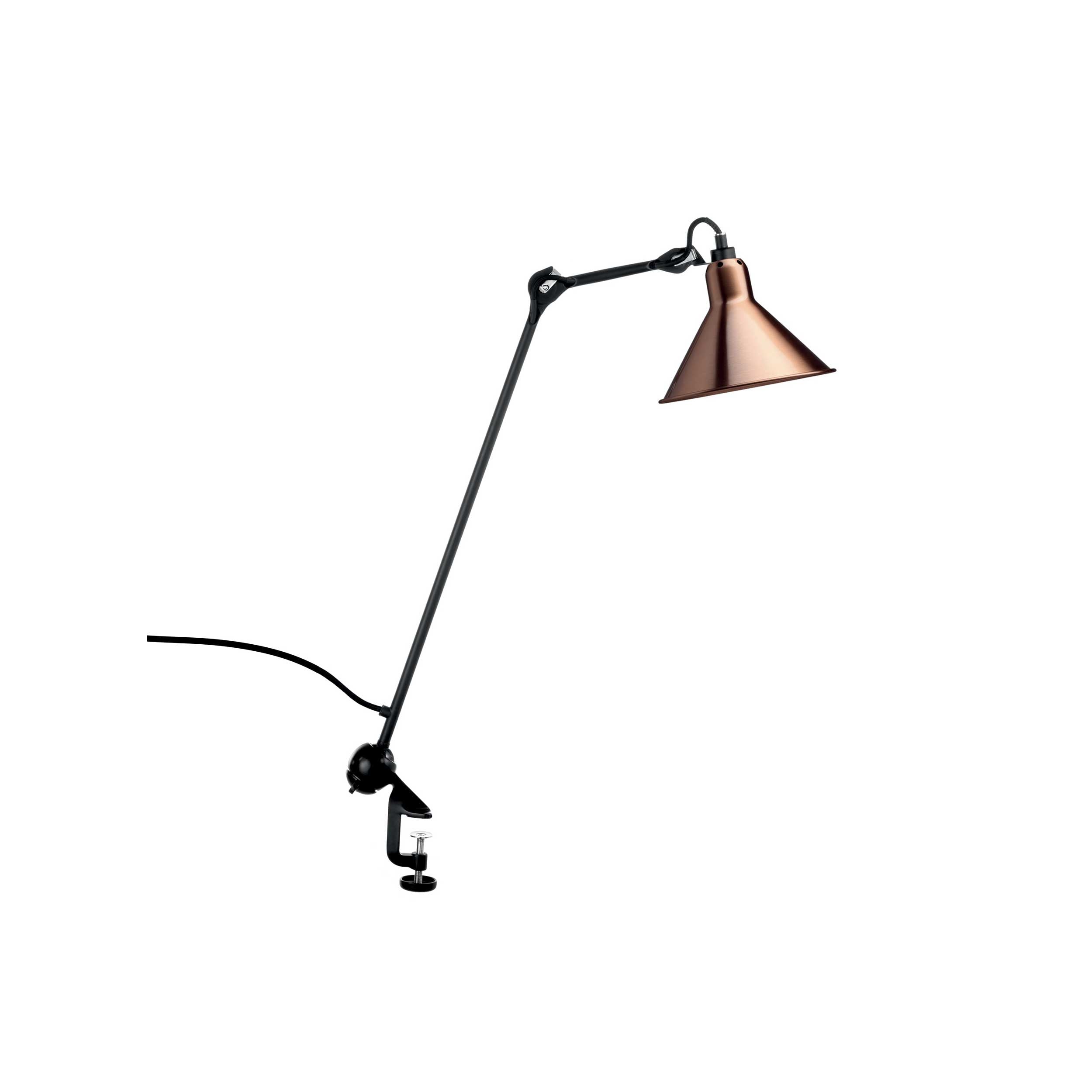 DCW éditions Lampe Gras N°201 E14 Tischleuchte mit Clip