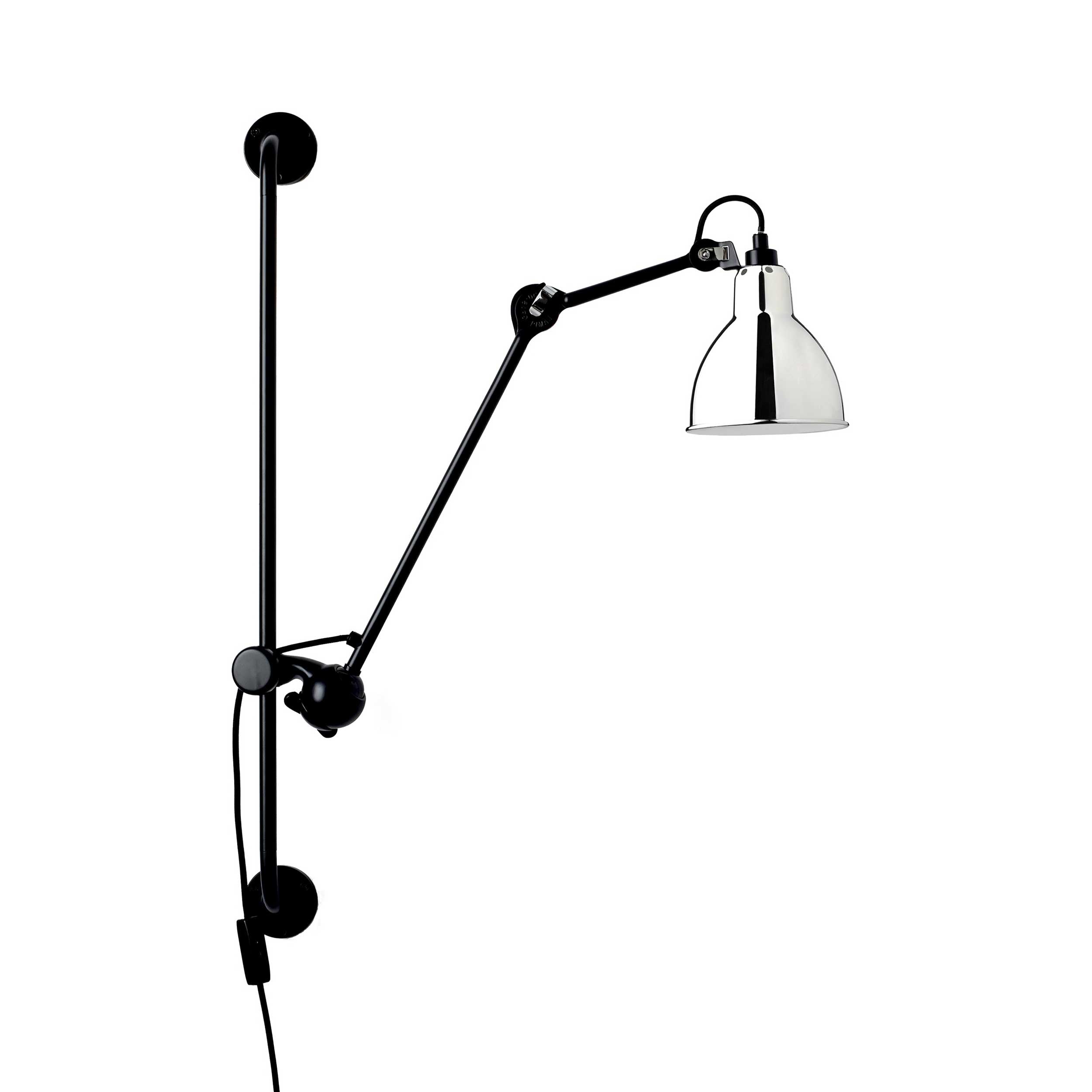 DCW éditions Lampe Gras N°210 E14 Wandleuchte mit Schalter