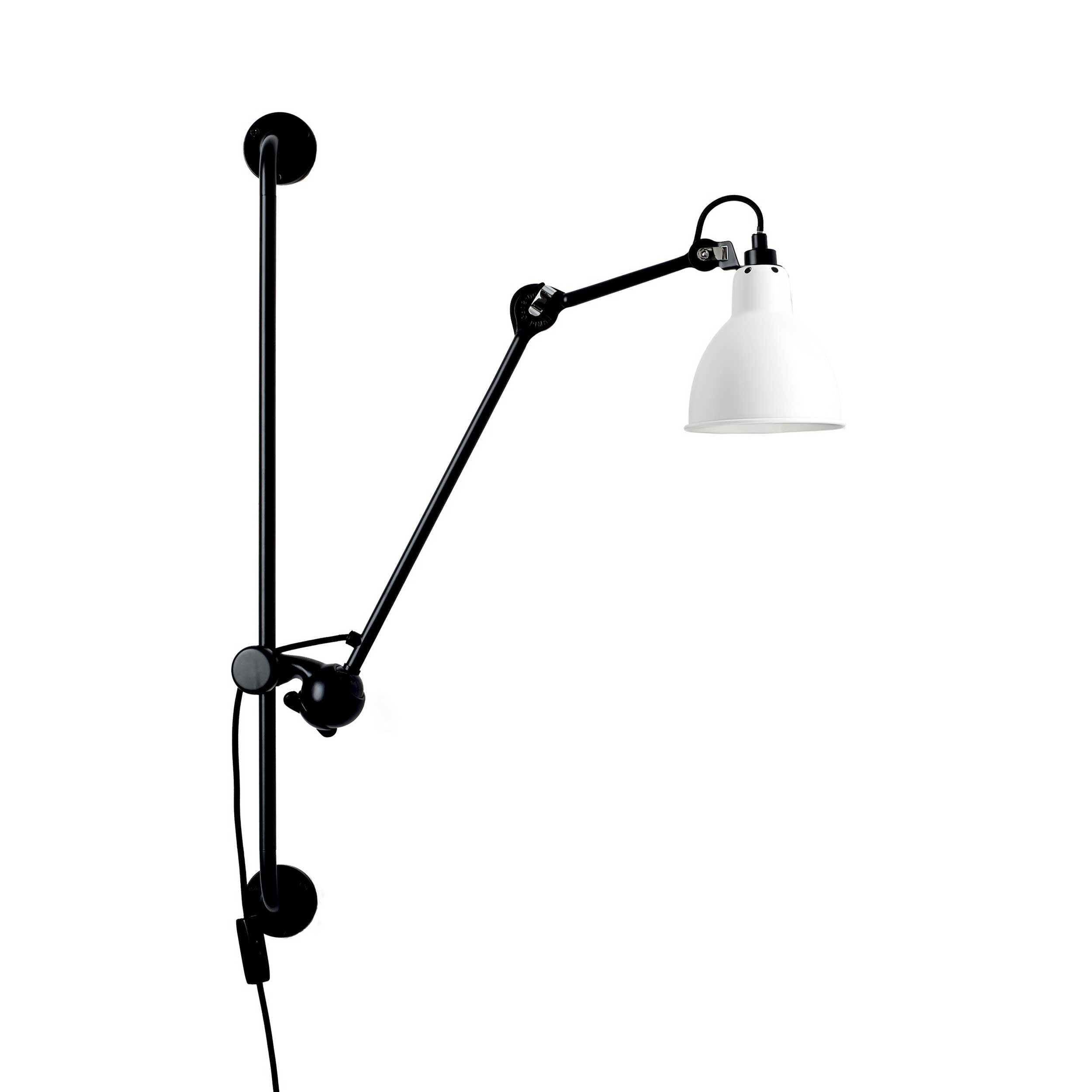 DCW éditions Lampe Gras N°210 E14 Wandleuchte mit Schalter
