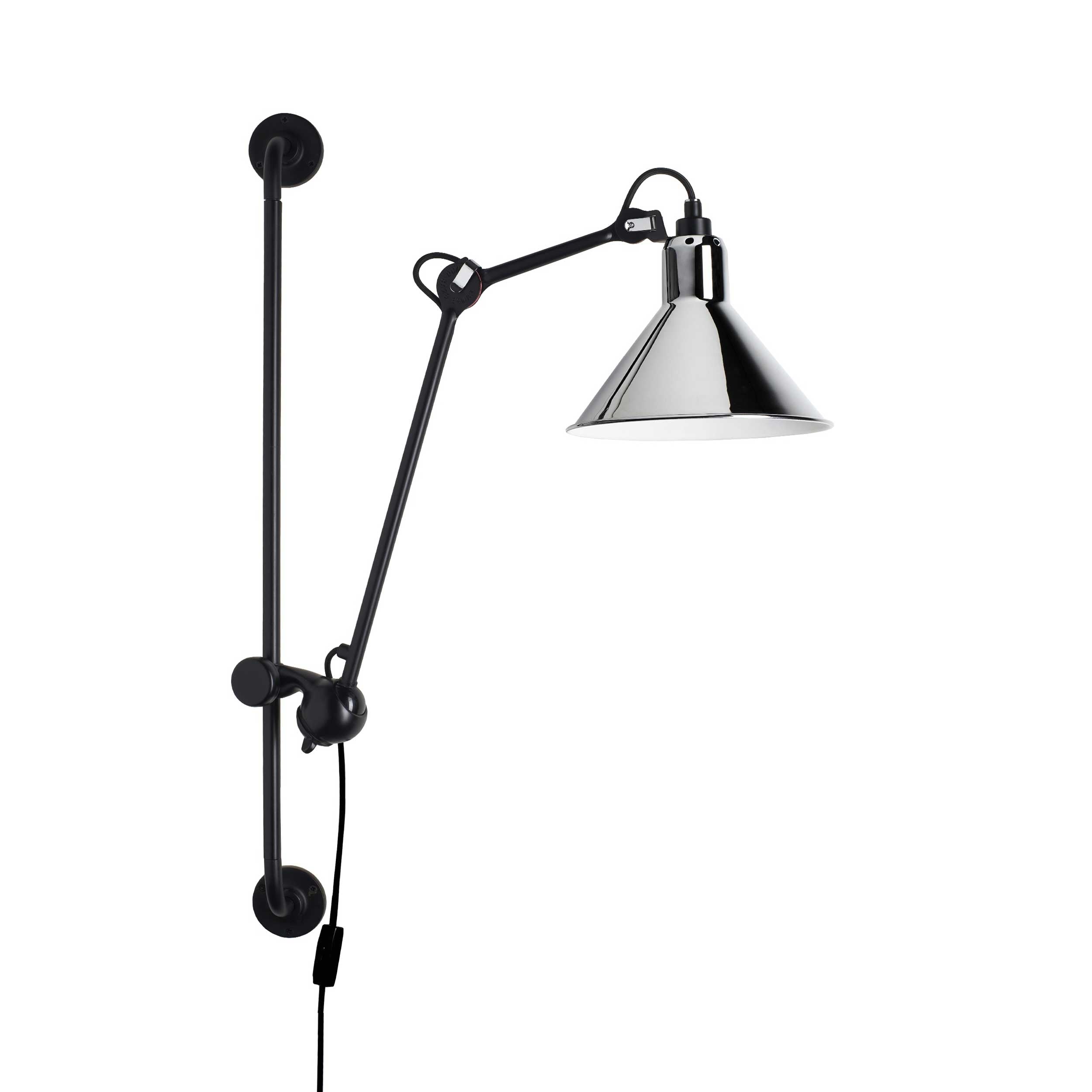 DCW éditions Lampe Gras N°210 E14 Wandleuchte mit Schalter