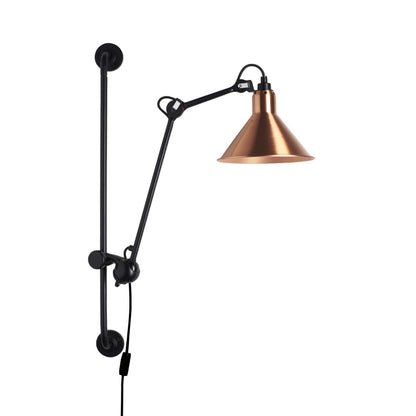DCW éditions Lampe Gras N°210 E14 Wandleuchte mit Schalter