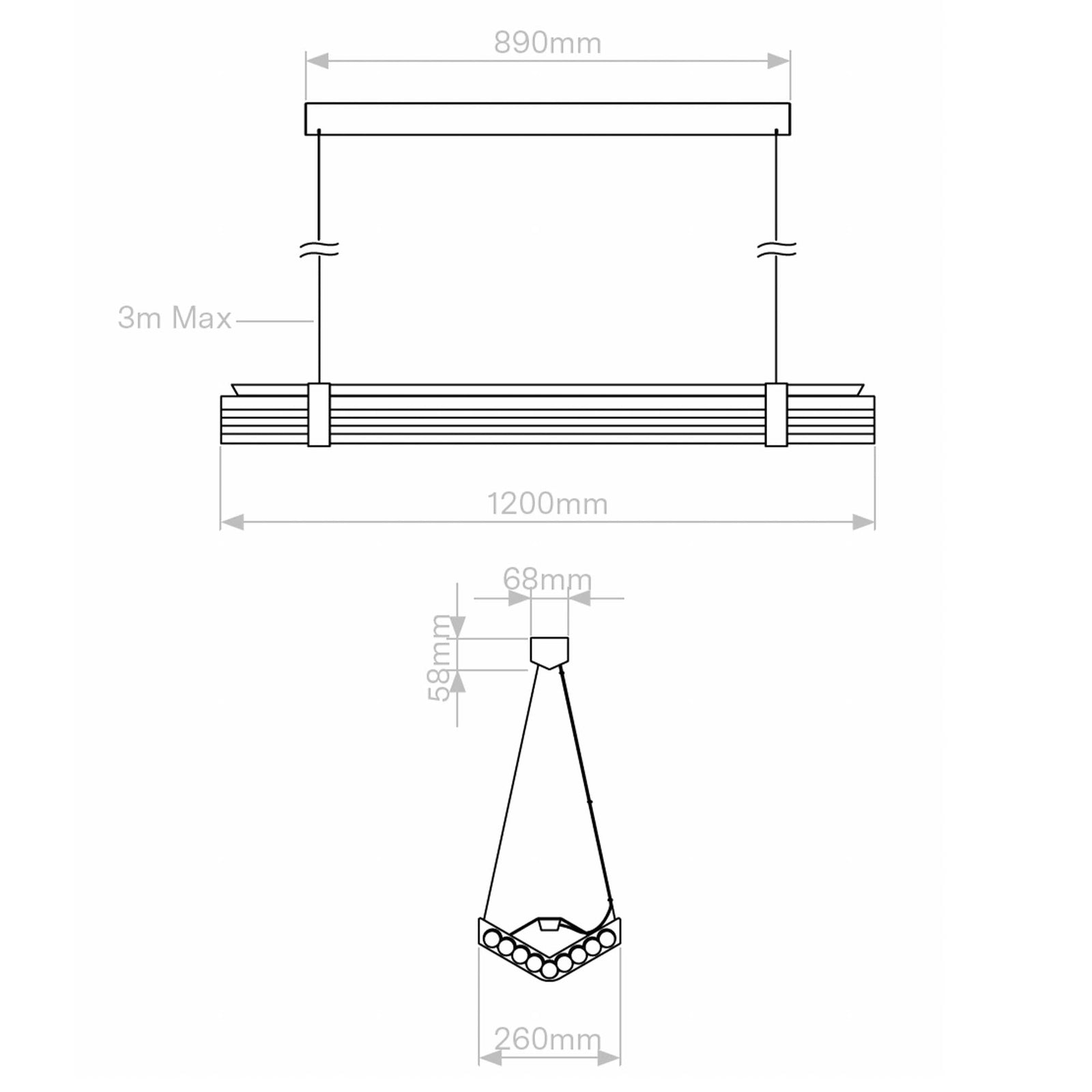 DCW éditions Seagull LED-Pendelleuchte