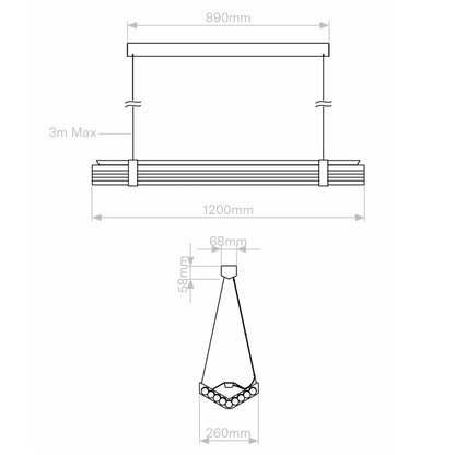 DCW éditions Seagull LED-Pendelleuchte