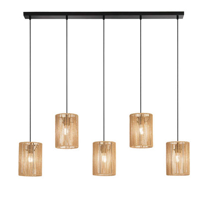 Faneurope Tropikana 5xE27 závěsné svítidlo z papíru