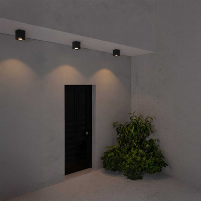 Faro Brume LED glass ceiling light IP44