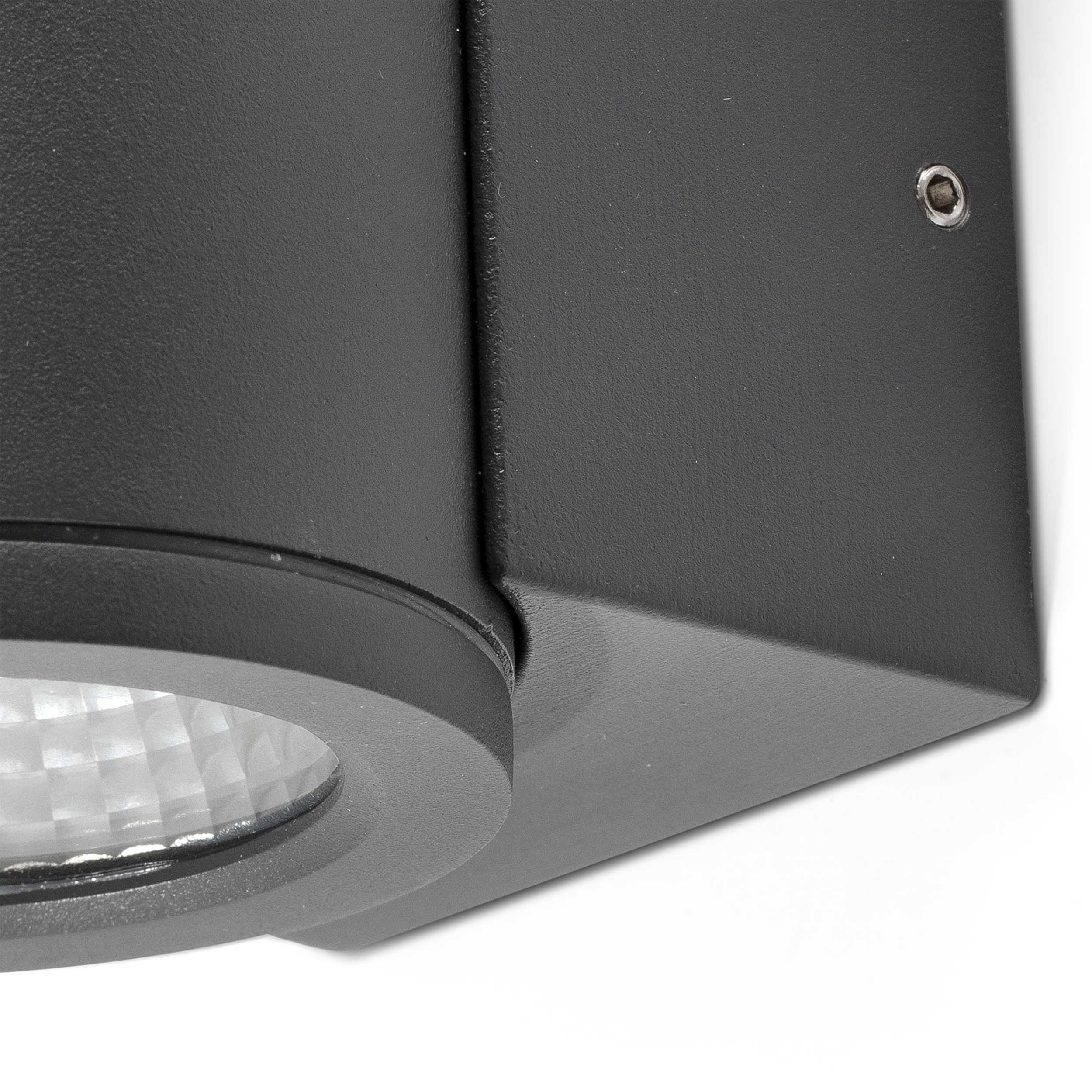 Faro Brume LED glass ceiling light IP44