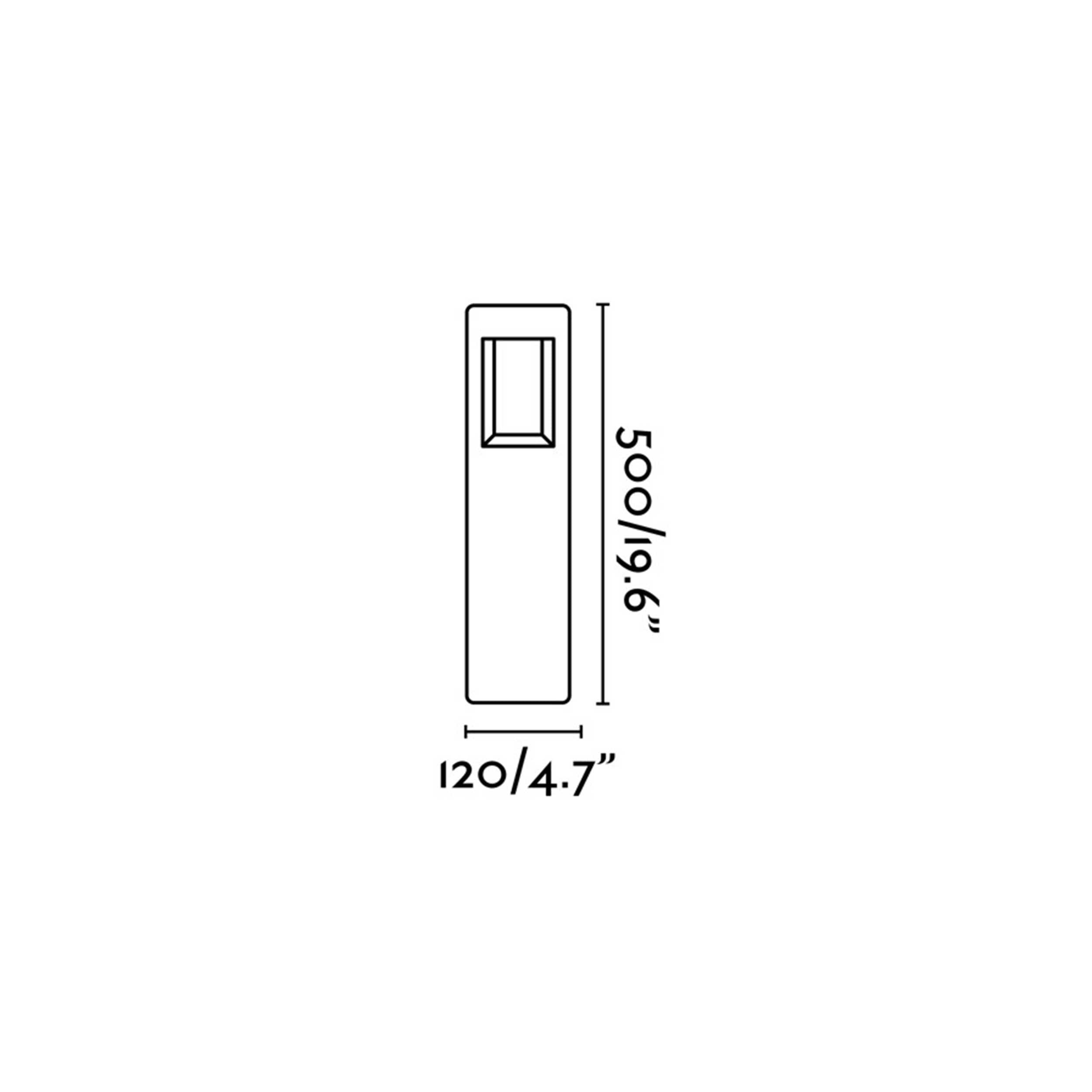 Faro Naya LED-Säule Außenleuchte IP54